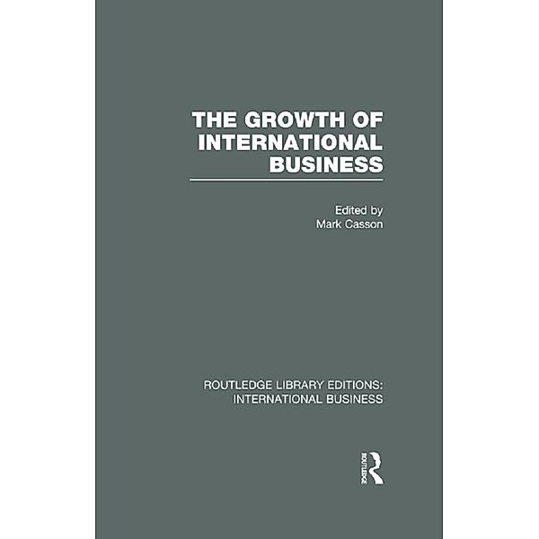 The Growth of International Business (RLE International Business)