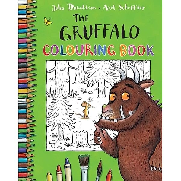 The Gruffalo Colouring Book, Julia Donaldson, Axel Scheffler