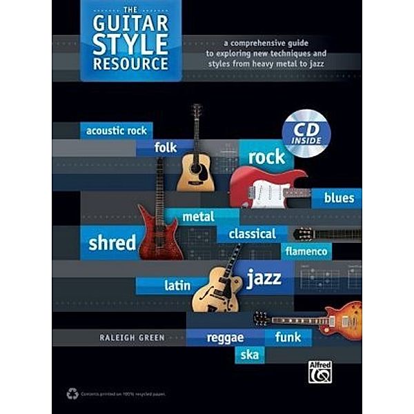 The Guitar Style Resource, w. Audio-CD, Raleigh Green