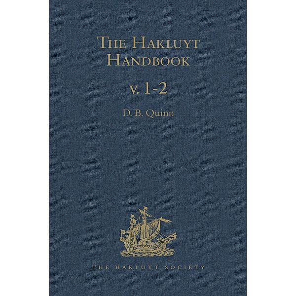 The Hakluyt Handbook