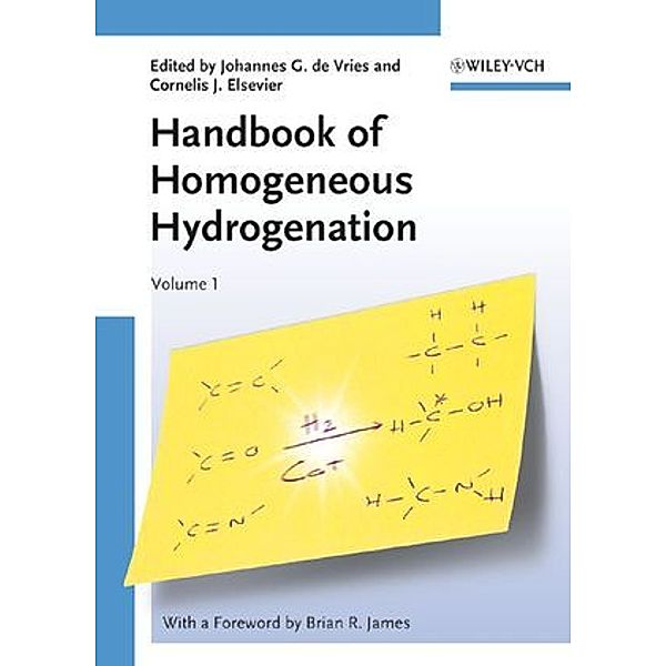 The Handbook of Homogeneous Hydrogenation, 3 Volumes