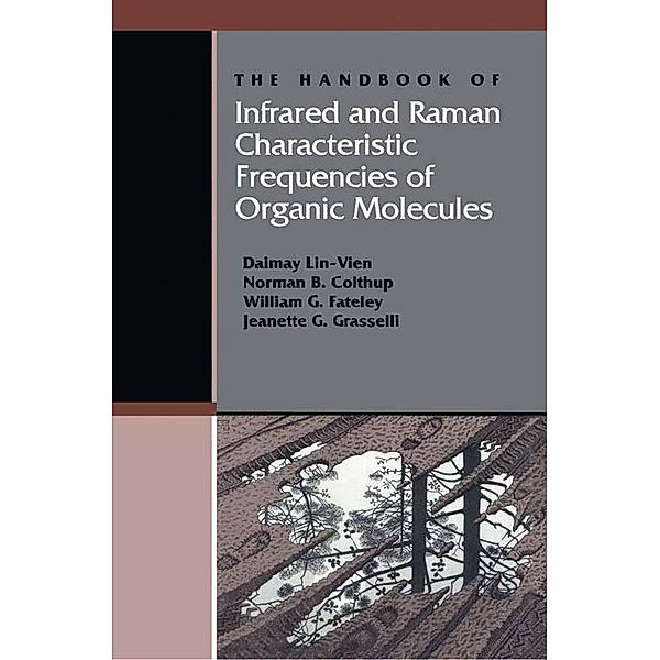 The Handbook of Infrared and Raman Characteristic Frequencies of Organic Molecules, Daimay Lin-Vien, Norman B. Colthup, William G. Fateley, Jeanette G. Grasselli