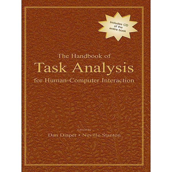 The Handbook of Task Analysis for Human-Computer Interaction