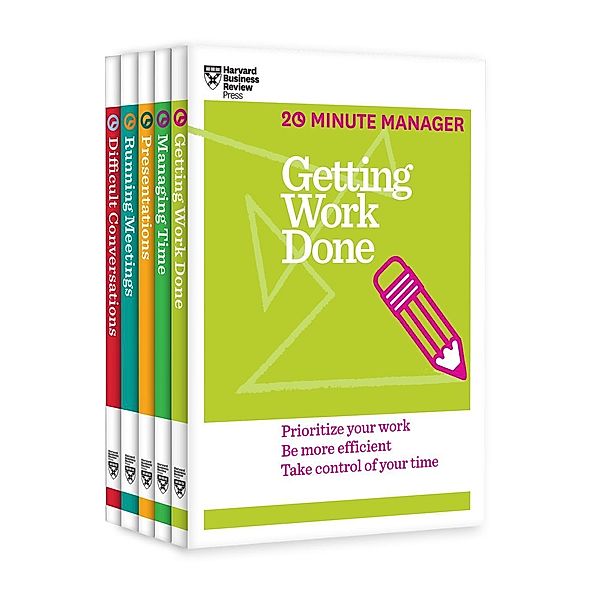 The HBR Essential 20-Minute Manager Collection (5 Books) (HBR 20-Minute Manager Series) / 20-Minute Manager, Harvard Business Review