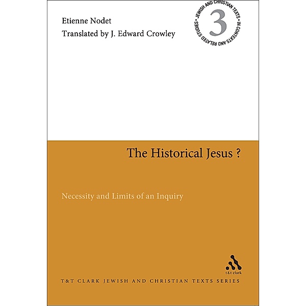 The Historical Jesus?, Etienne Nodet