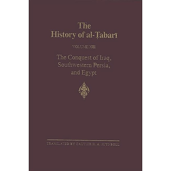 The History of al-¿abari Vol. 13 / SUNY series in Near Eastern Studies