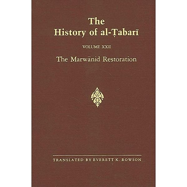 The History of al-¿abari Vol. 22 / SUNY series in Near Eastern Studies