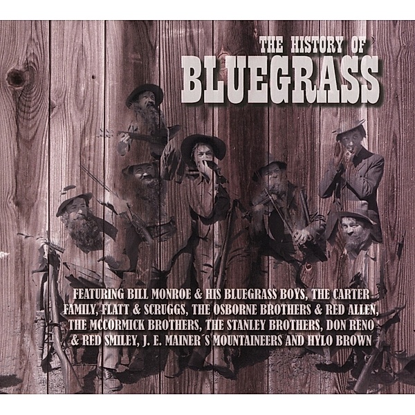 The History Of Bluegrass, Diverse Interpreten