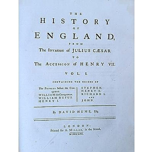 The History of England / Laurus Book Society, David Hume