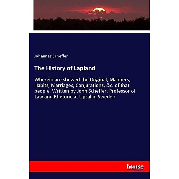 The History of Lapland, Johannes Scheffer