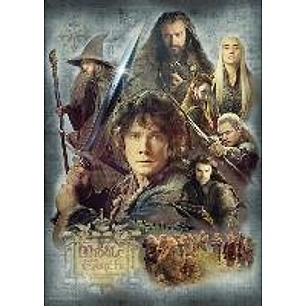 The Hobbit: Hin und Zurück. Puzzle 1000 Teile