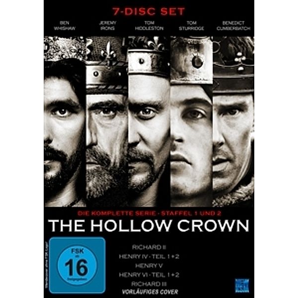 The Hollow Crown Gesamtedition Staffel 1+2 DVD-Box, N, A