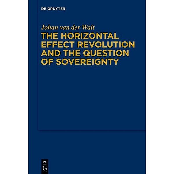 The Horizontal Effect Revolution and the Question of Sovereignty, Johan van der Walt