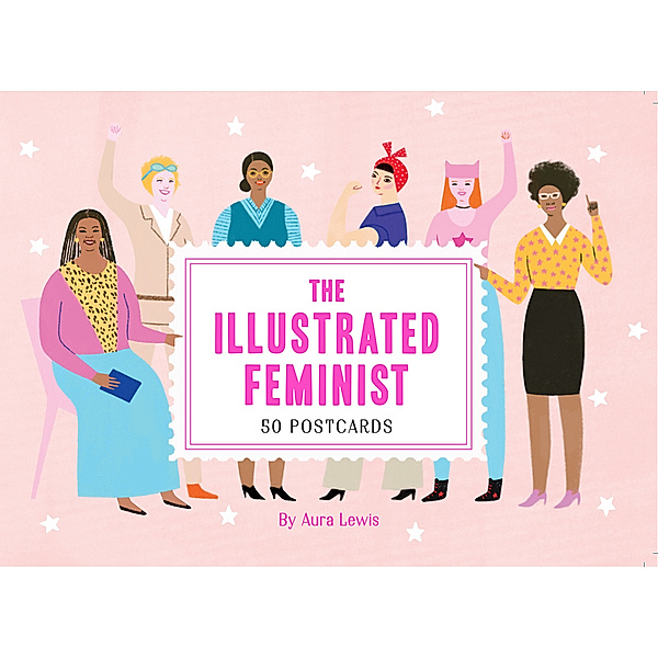 The Illustrated Feminist (Postcard Book), Aura Lewis