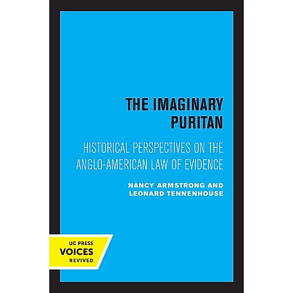 The Imaginary Puritan / The New Historicism: Studies in Cultural Poetics, Nancy Armstrong, Leonard Tennenhouse
