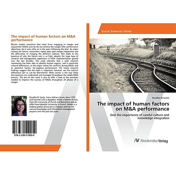 The impact of human factors on M&A performance, Rosalba Di Santo