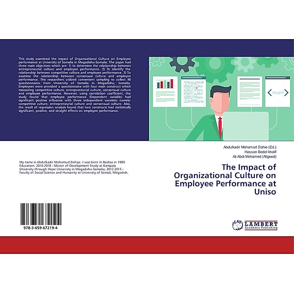 The Impact of Organizational Culture on Employee Performance at Uniso, Hassan Bedel khalif, Ali Abdi Mohamed (Aligeed)