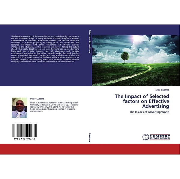 The Impact of Selected factors on Effective Advertising, Peter Lusama