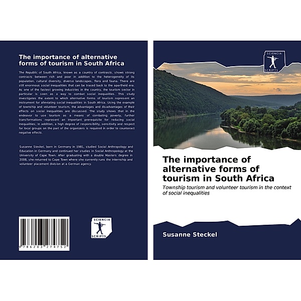 The importance of alternative forms of tourism in South Africa, Susanne Steckel