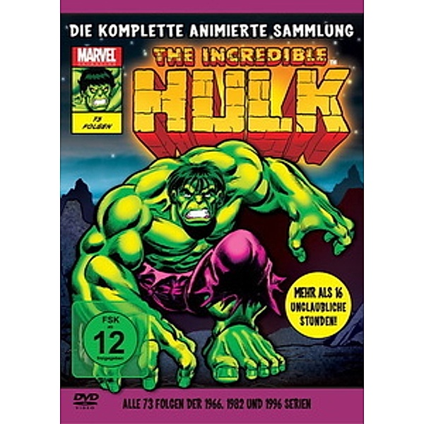 The Incredible Hulk - Die komplette animierte Sammlung, Marvel Cartoons