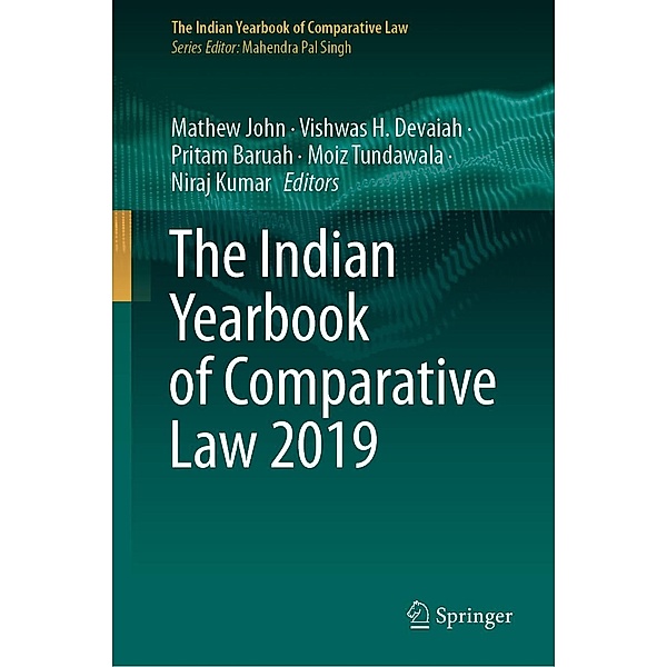 The Indian Yearbook of Comparative Law 2019 / The Indian Yearbook of Comparative Law