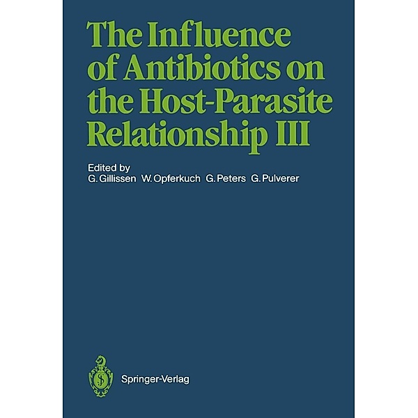 The Influence of Antibiotics on the Host-Parasite Relationship III