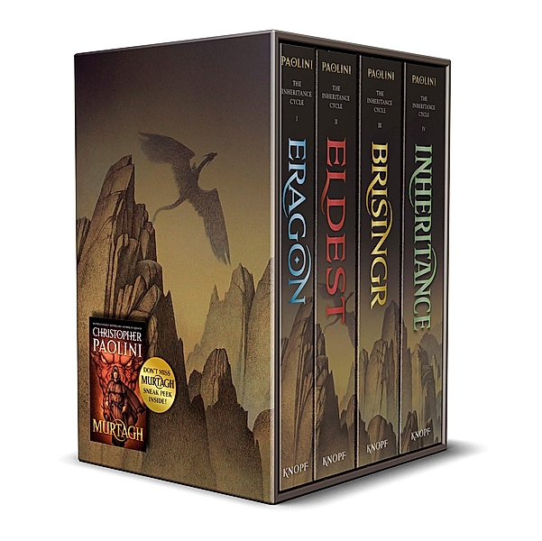 The Inheritance Cycle 4-Book Trade Paperback Boxed Set, Christopher Paolini