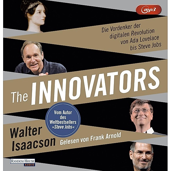 The Innovators, 1 MP3-CD, Walter Isaacson
