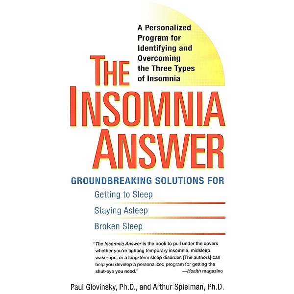 The Insomnia Answer, Paul Glovinsky, Art Spielman