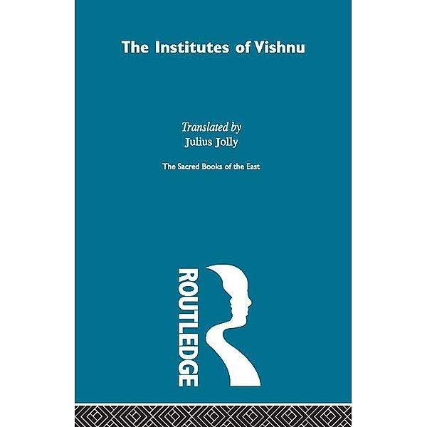 The Institutes of Vishnu, Julius Jolly