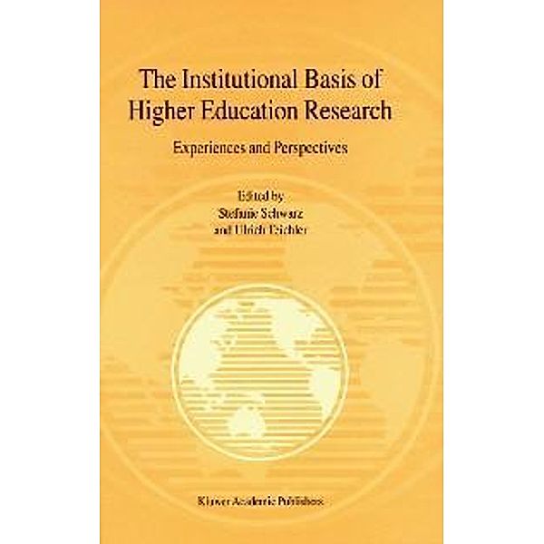 The Institutional Basis of Higher Education Research