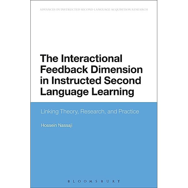 The Interactional Feedback Dimension in Instructed Second Language Learning, Hossein Nassaji