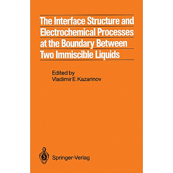 The Interface Structure and Electrochemical Processes at the Boundary Between Two Immiscible Liquids