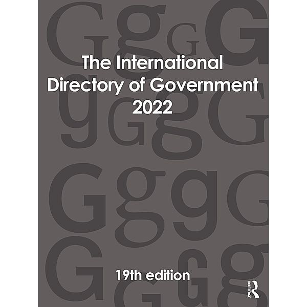 The International Directory of Government 2022