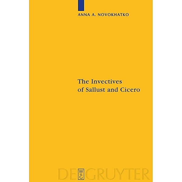 The Invectives of Sallust and Cicero, Anna Novokhatko