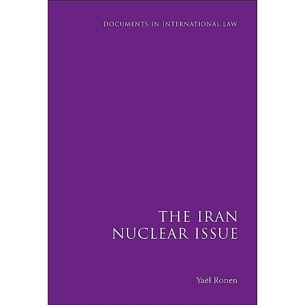 The Iran Nuclear Issue, Yael Ronen