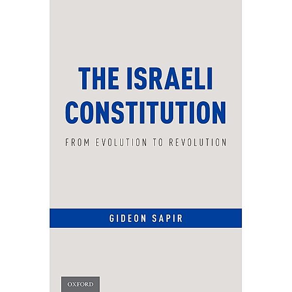 The Israeli Constitution, Gideon Sapir