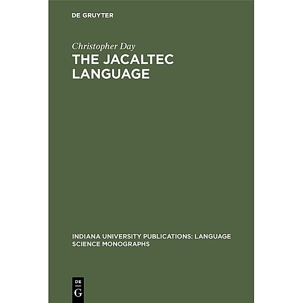 The Jacaltec Language, Christopher Day