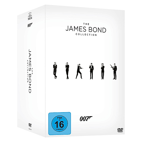 The James Bond Collection (2016), Daniel Craig Pierce Brosnan Sean Connery