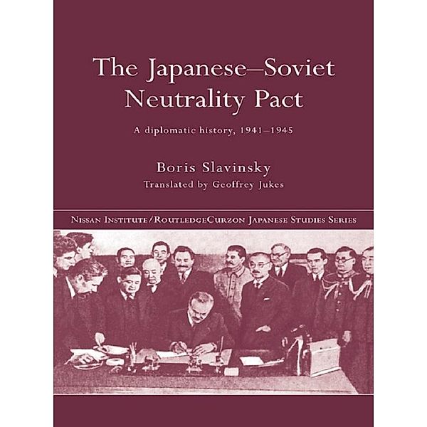 The Japanese-Soviet Neutrality Pact, Boris Slavinsky