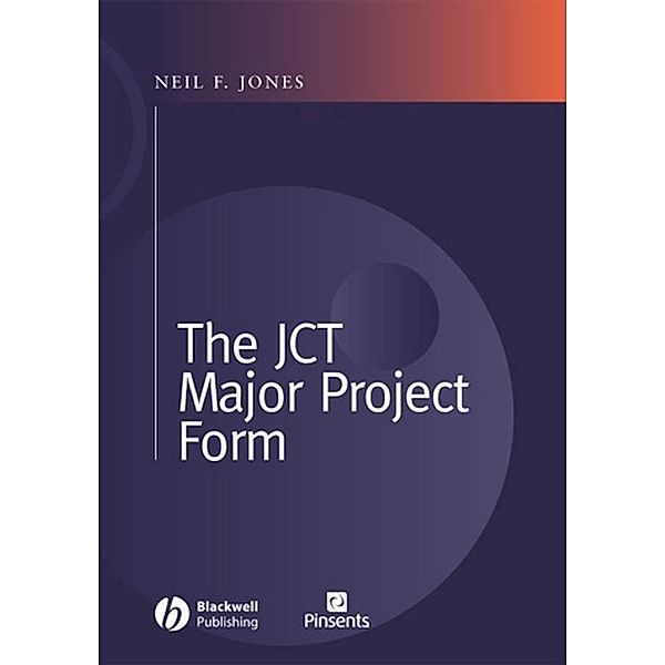 The JCT Major Project Form, Neil F. Jones