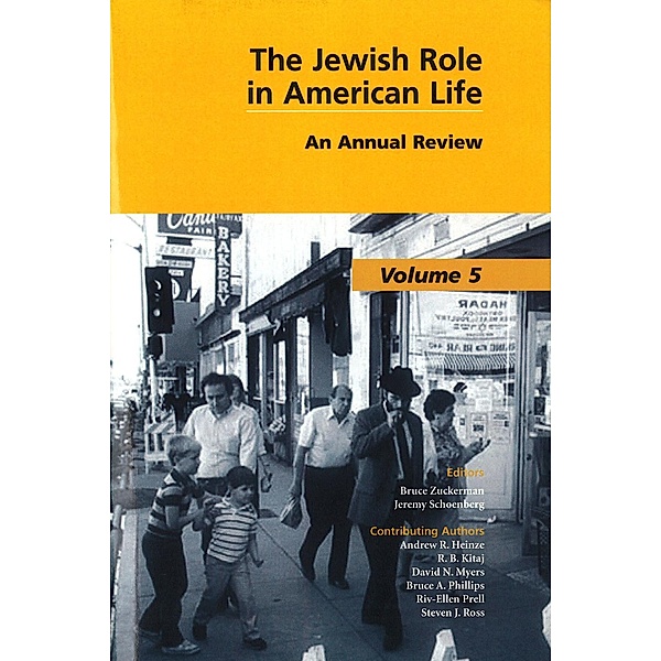 The Jewish Role in American Life / The Jewish Role in American Life: An Annual Review Bd.5