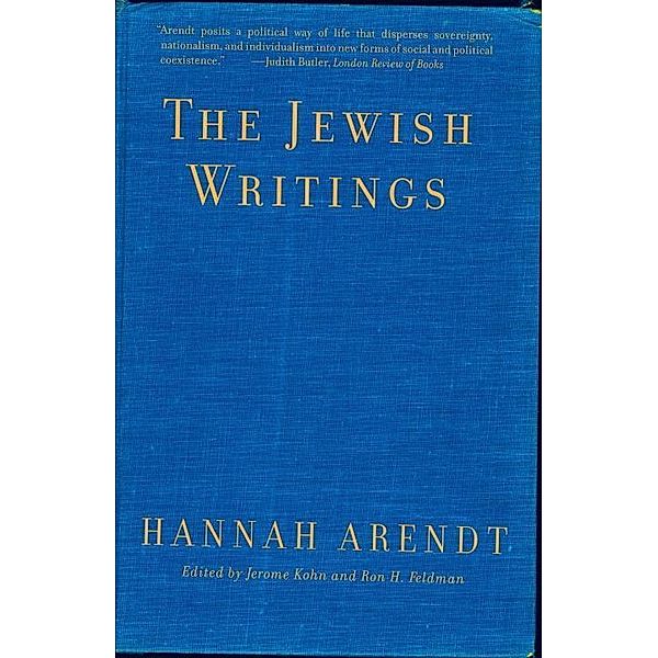The Jewish Writings, Hannah Arendt