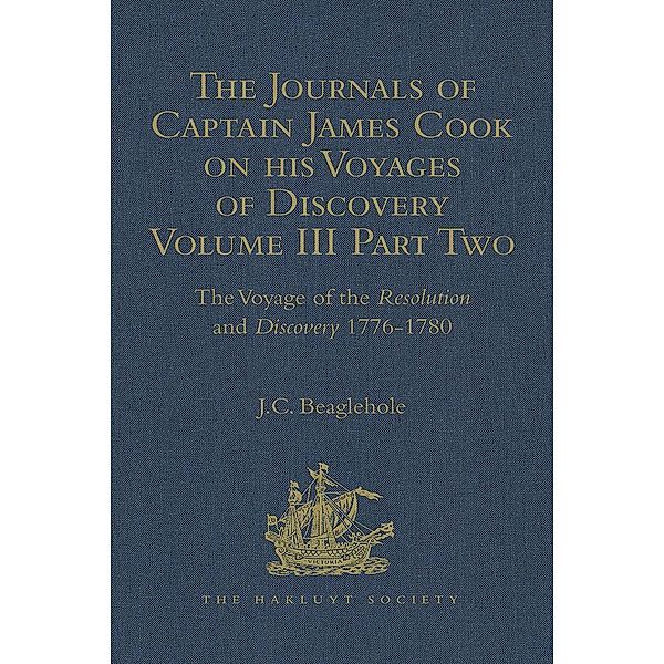 The Journals of Captain James Cook on his Voyages of Discovery, J. C. Beaglehole