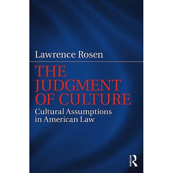 The Judgment of Culture, Lawrence Rosen