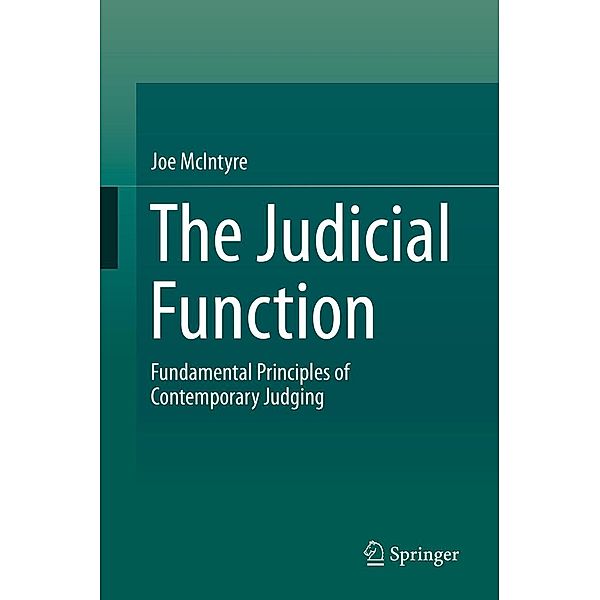 The Judicial Function, Joe McIntyre