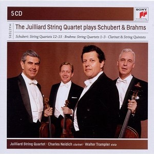 The Juilliard String Quartet Plays Schubert & Brahms, Franz Schubert, Johannes Brahms