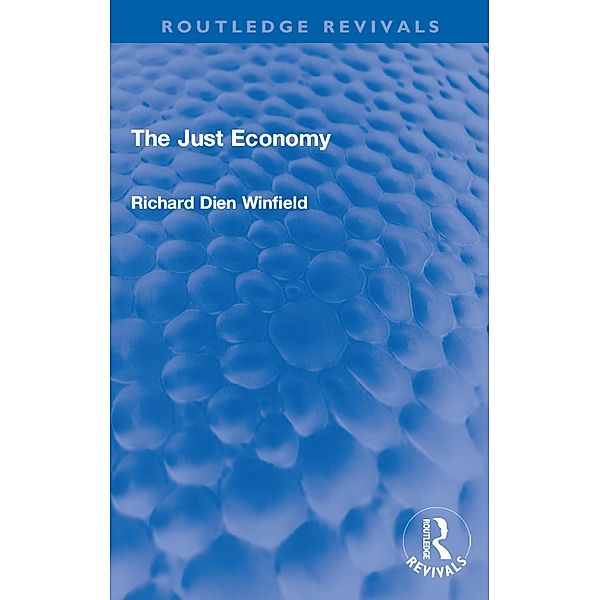 The Just Economy, Richard Winfield