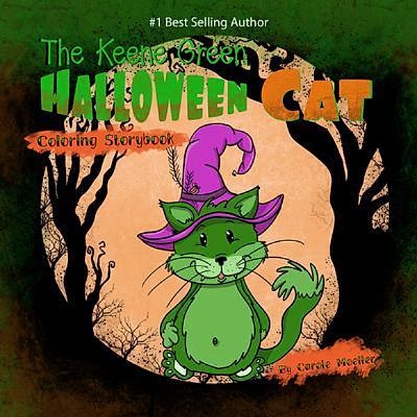 The Keene Green Halloween Cat, Carole Moeller