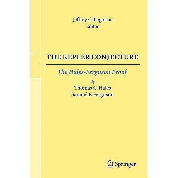 The Kepler Conjecture, Thomas C. Hales, Samuel P. Ferguson